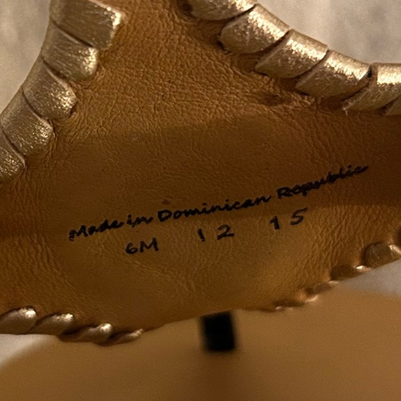 Maci Sandal in Midnight and Platinum by Jack Rogers 6m - Picture 7 of 7